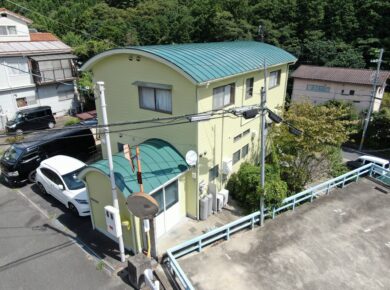 京都市北区にて防水工事、屋根・外壁塗装を行いました