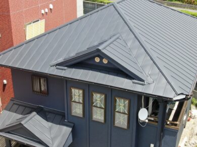 滋賀県草津市で外壁塗装と屋根工事を施工させていただきました。